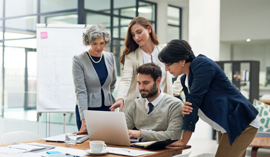 Banner for iT solutions